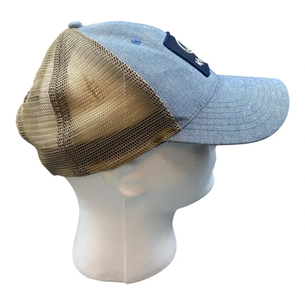 Kubota Trucker Hat Mens Blue Meshback Embroidered Patch Logo Adjustable Cap - Picture 7 of 10